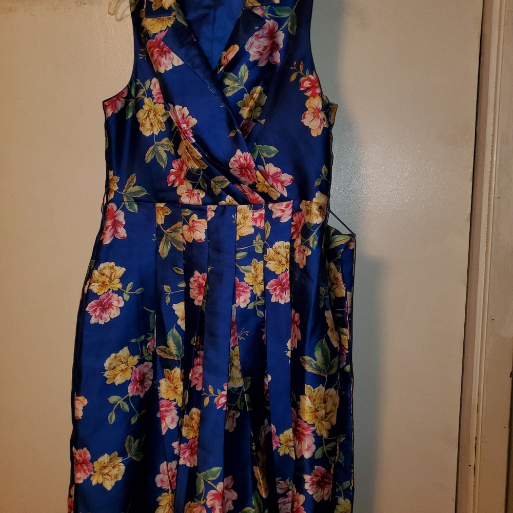 Floral Wrap Dress
